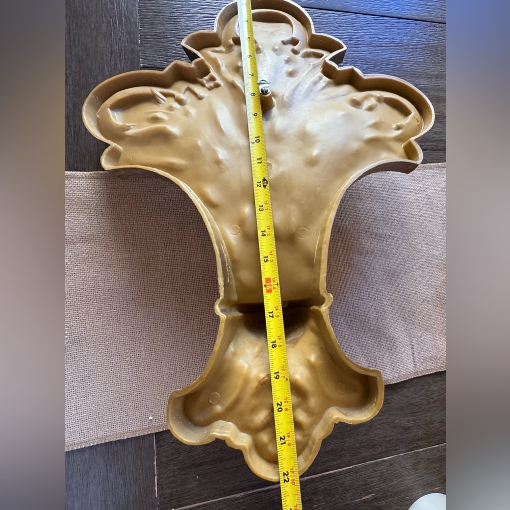 Vintage Homco Gold Decorative Candle Holder - Picture 5 of 8